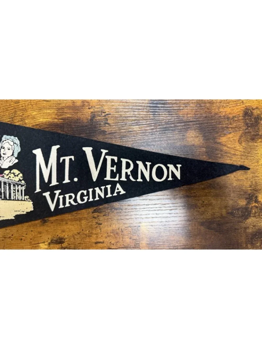 Vintage Mt. Vernon, Virgina pennant